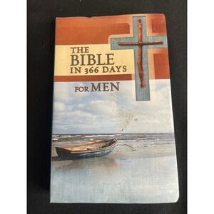 The Bible in 366 Days for Men Devotional NLT Scripture Passages Christian